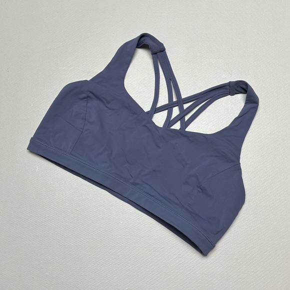 Lululemon Free to Be Serene Bra in Cascade Blue Size 12 EUC - Picture 5 of 10